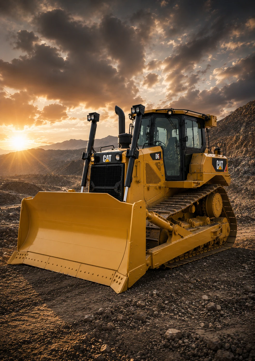 Tractor sobre orugas CAT D6