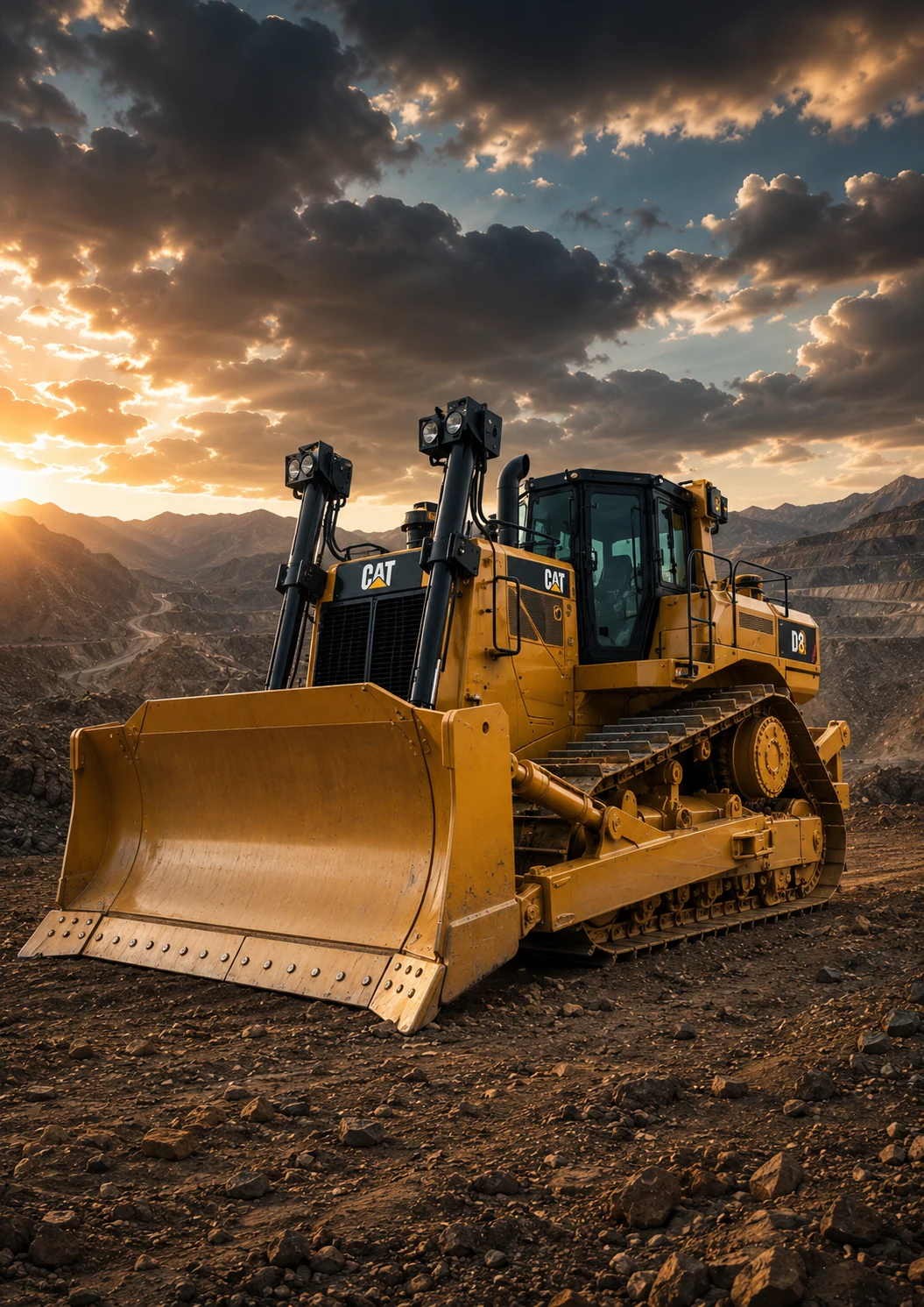 Tractor sobre orugas CAT D8