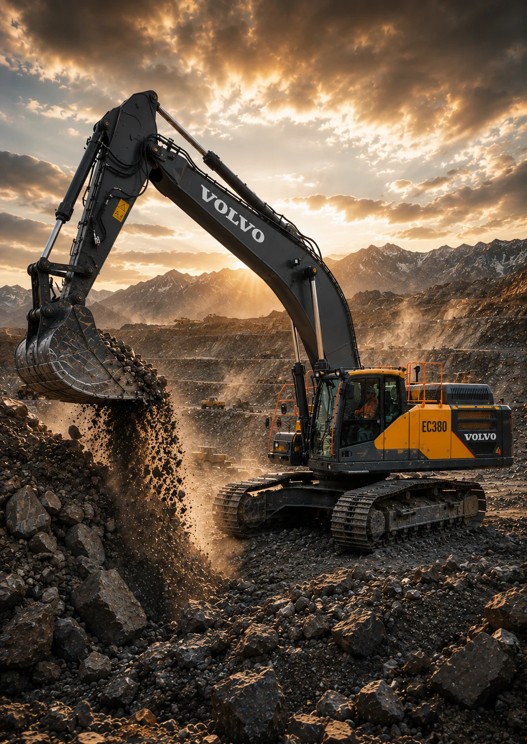 Excavadora hidráulica Volvo EC380