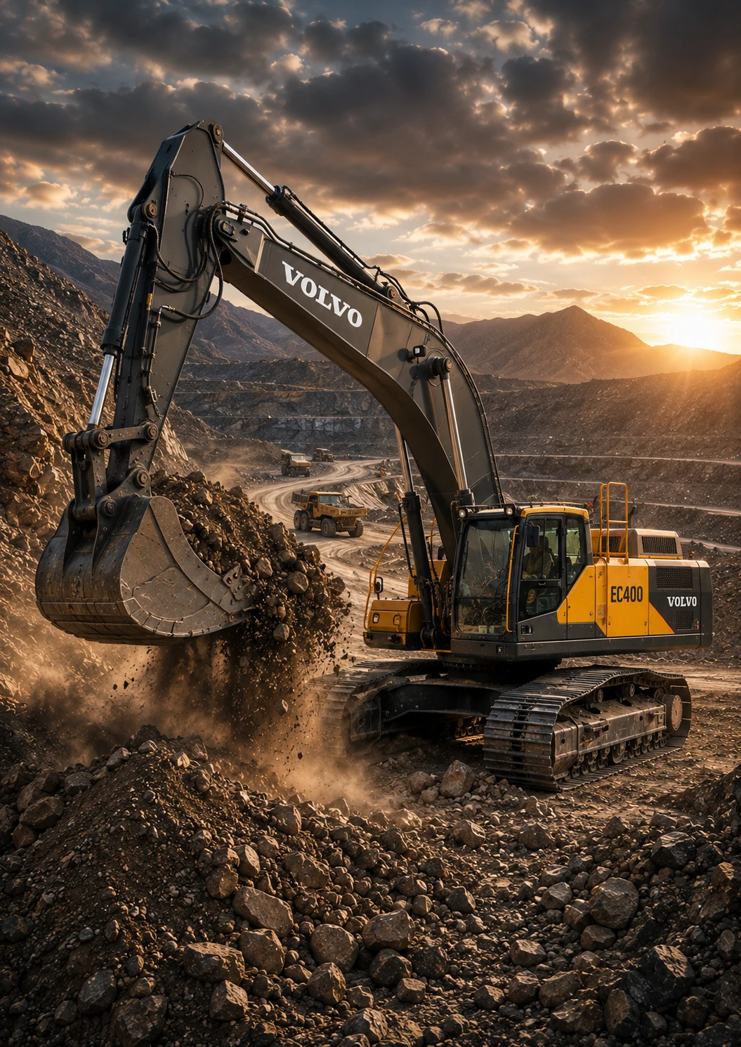 Excavadora hidráulica Volvo EC400